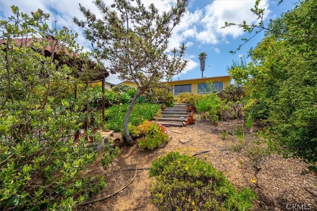 1264 Vista Del Osos, Los Osos, CA 93402 - view of yard featuring stairway