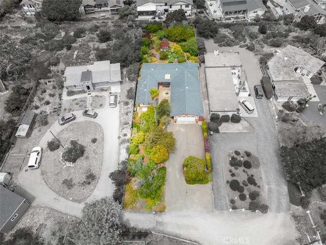 1264 Vista Del Osos, Los Osos, CA 93402 - aerial view of residential area with property parcel outlined