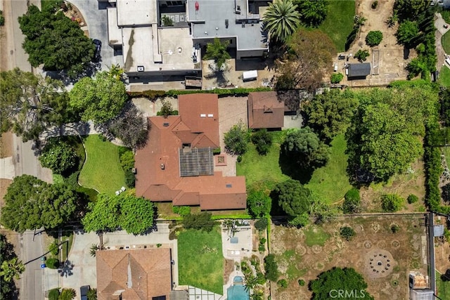 aerial overview of property's location