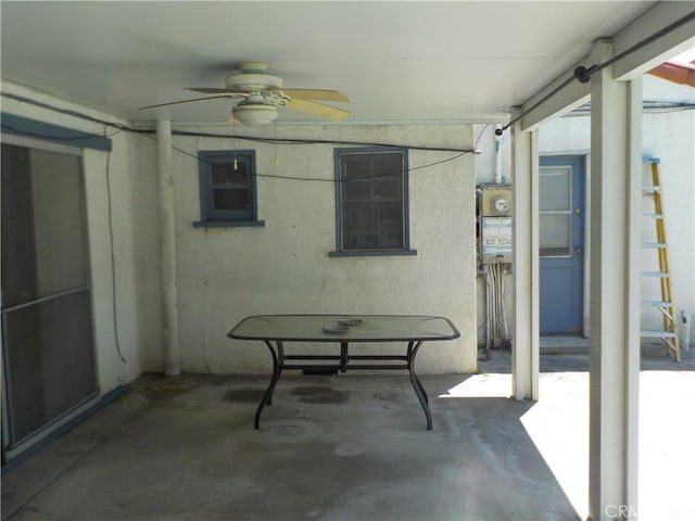 2698 Fremontia Dr, San Bernardino, CA 92404 - view of patio / terrace with a ceiling fan