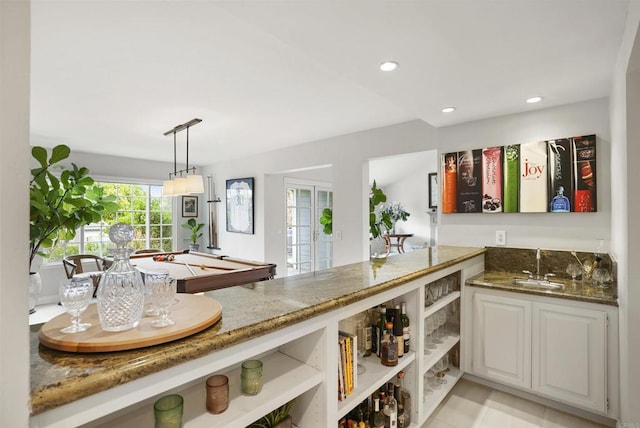 pantry with a sink
