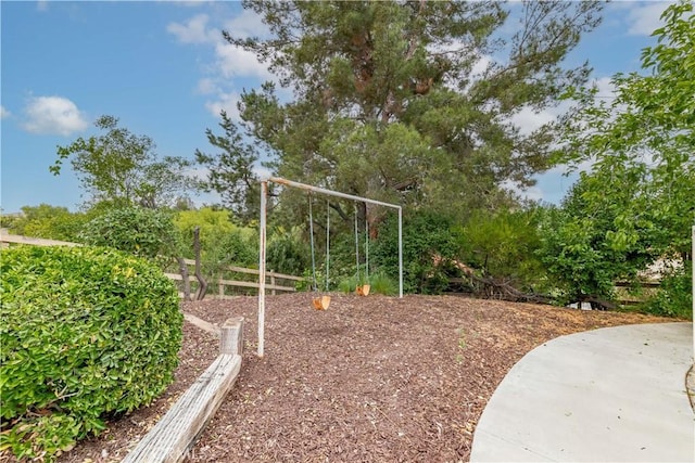 view of play area