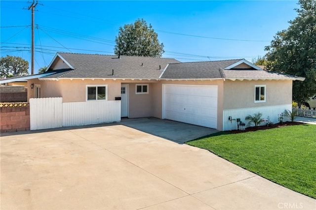 818 Invergarry St, Glendora, CA 91741 - single story home featuring a shingled roof, a garage, driveway, and stucco siding