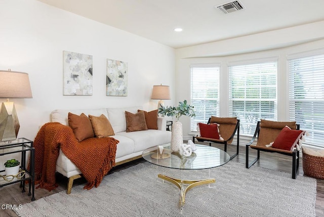 16247 E Bellbrook St, Covina, CA 91722 - living area featuring wood finished floors and recessed lighting
