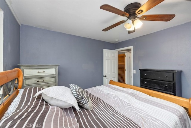 4731-33 Austin Dr, San Diego, CA 92115 - bedroom with ceiling fan
