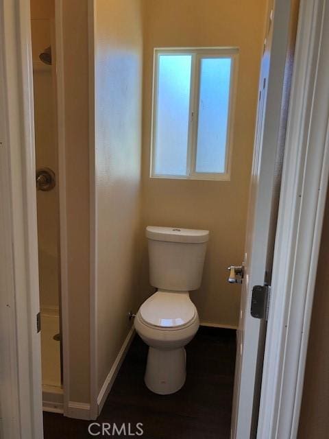 4731-33 Austin Dr, San Diego, CA 92115 - full bathroom featuring baseboards, a shower, and toilet