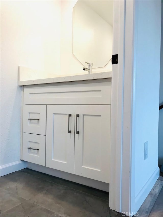 14253 Gilmore St Unit A, Van Nuys, CA 91401 - bathroom featuring vanity and baseboards