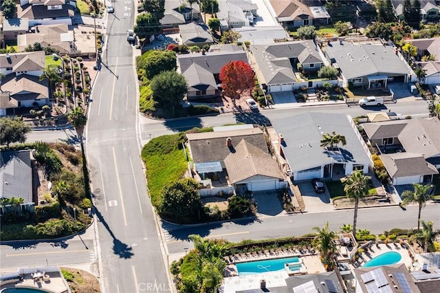 4101 Calle Mayo, San Clemente, CA 92673 - aerial view of property's location featuring a pool and nearby suburban area