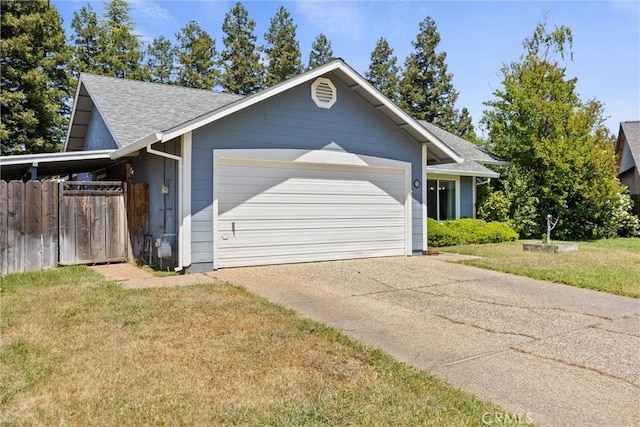 9 Benton Ave, Chico, CA 95973 - single story home with a garage, concrete driveway, and a shingled roof