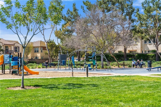 6829 Birmingham Dr, Chino, CA 91710 - communal playground featuring a lawn