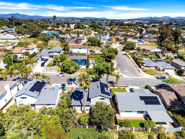 3221 Camarillo Ave, Oceanside, CA 92056 - aerial view of residential area with a mountainous background