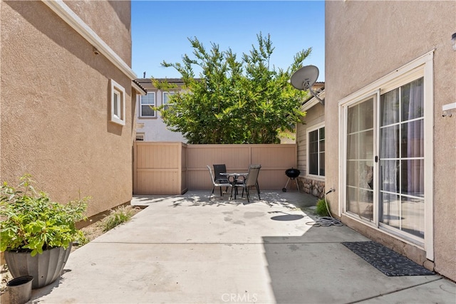 3818 Coastal St, Riverside, CA 92501 - view of patio / terrace with fence and outdoor dining area