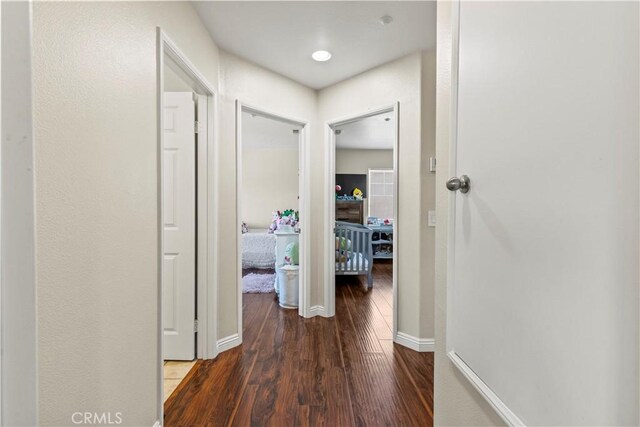 3818 Coastal St, Riverside, CA 92501 - hall with wood finished floors and baseboards