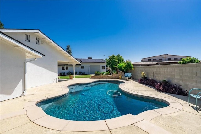 1995 E Valley Forge Ave, Tulare, CA 93274 - view of pool with a patio area and fence