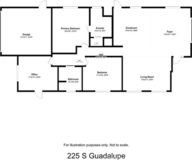 225 S Guadalupe Ave, Redondo Beach, CA 90277 - floor plan / room layout