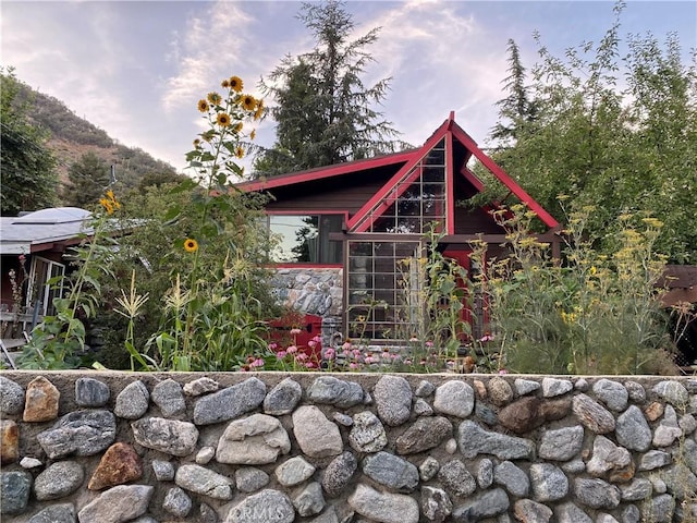 30 Bear Dr, Mt Baldy, CA 91759 - view of front of home