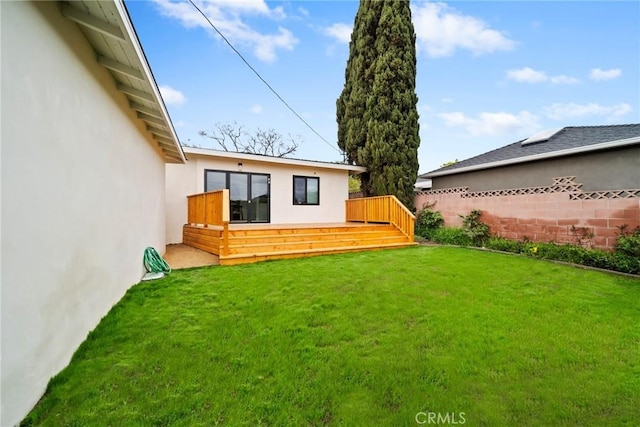 3241 Dalemead St, Torrance, CA 90505 - view of yard with a deck