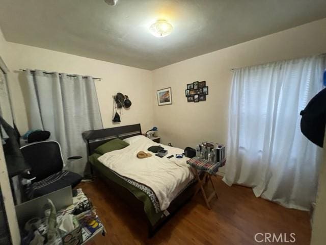 6705 Denny Ave, North Hollywood, CA 91606 - bedroom with wood finished floors