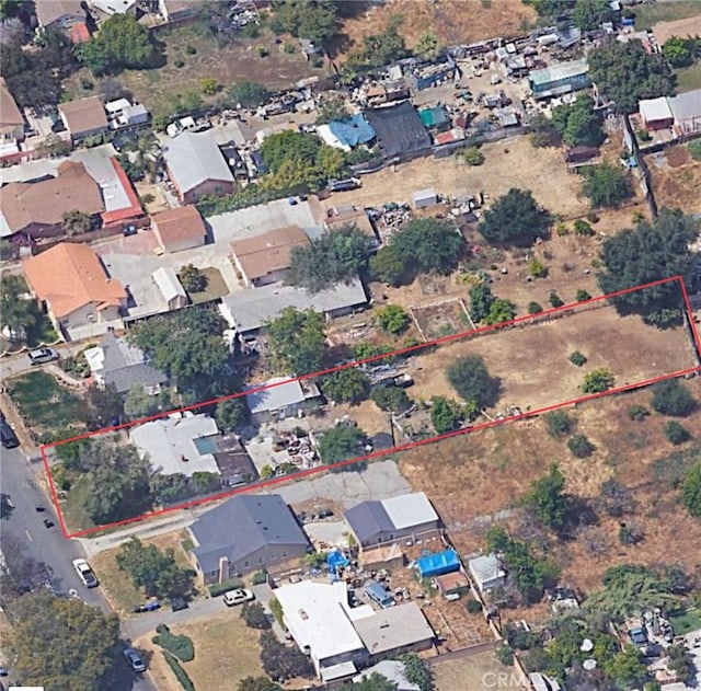 map / location featuring property parcel outlined