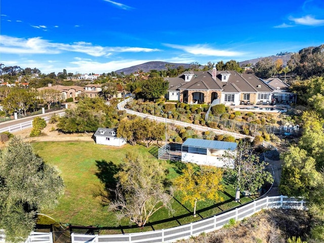 3401 Adams Run, Encinitas, CA 92024 - aerial perspective of suburban area featuring mountains