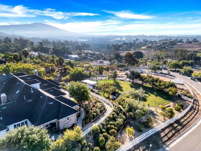 3401 Adams Run, Encinitas, CA 92024 - drone / aerial view of mountains