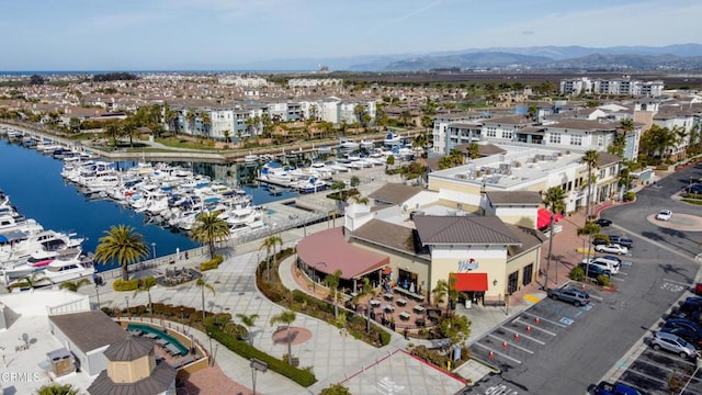 4173 Caribbean St, Oxnard, CA 93035 - aerial view of a water and mountain view and numerous boat docks