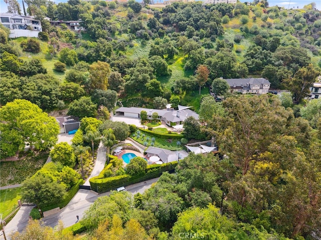 3818 Hollyline Ave, Sherman Oaks, CA 91423 - drone / aerial view