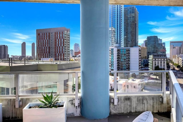 1080 Park Blvd Unit 701, San Diego, CA 92101 - balcony with a skyline view