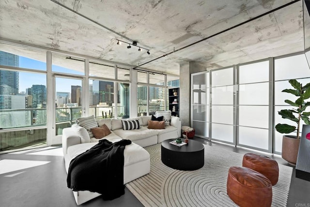 1080 Park Blvd Unit 701, San Diego, CA 92101 - sunroom featuring a city view and expansive windows