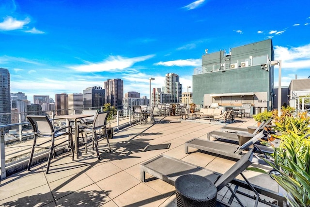 1080 Park Blvd Unit 701, San Diego, CA 92101 - view of patio / terrace with a skyline view