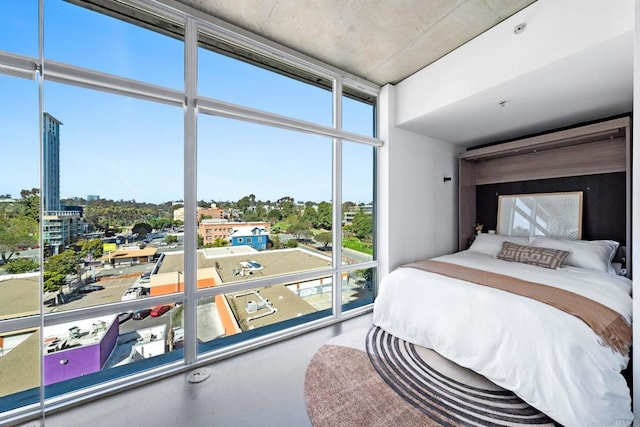 1080 Park Blvd Unit 701, San Diego, CA 92101 - bedroom with expansive windows and multiple windows