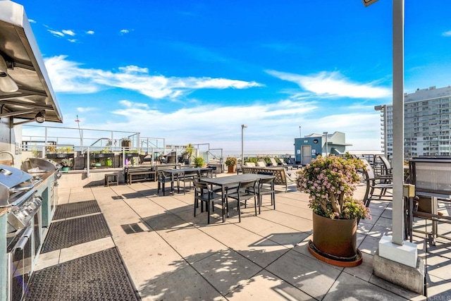 1080 Park Blvd Unit 701, San Diego, CA 92101 - view of patio with outdoor dining area