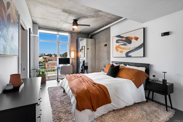 1080 Park Blvd Unit 701, San Diego, CA 92101 - bedroom with expansive windows