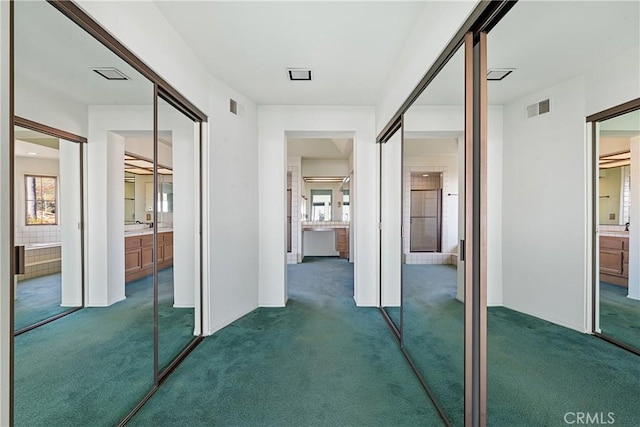 537 Avenida Buenos Aires, San Clemente, CA 92672 - hall featuring dark colored carpet