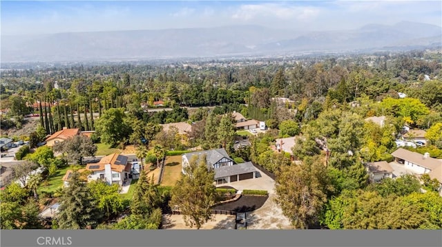529 Manzanita Rd, Redlands, CA 92373 - aerial perspective of suburban area with a mountainous background