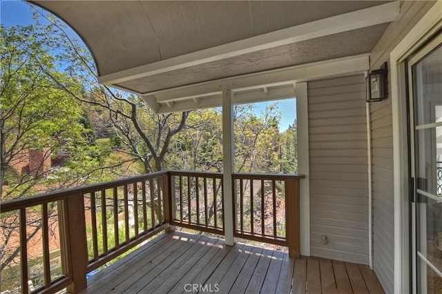 27757 N Bay Rd, Lake Arrowhead, CA 92352 - view of wooden terrace