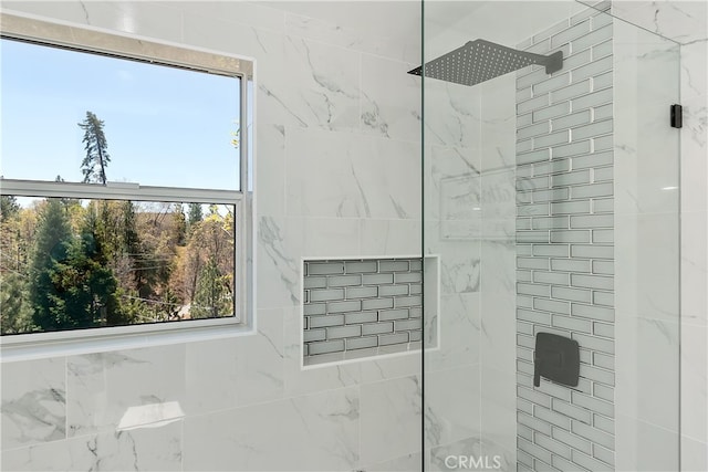 27757 N Bay Rd, Lake Arrowhead, CA 92352 - bathroom view of a stall shower