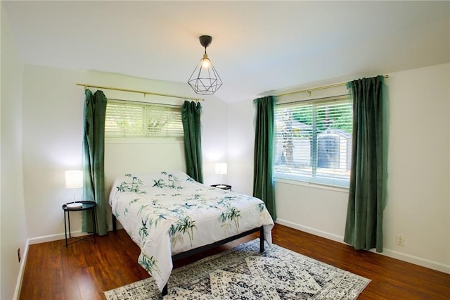 18041 Acre St, Northridge, CA 91325 - bedroom featuring wood finished floors and baseboards
