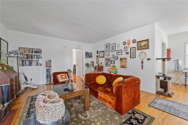 1801 N Ross St, Santa Ana, CA 92706 - living area with wood finished floors
