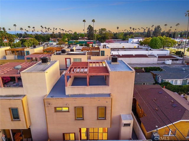 53 N Oak Ave Unit 5, Pasadena, CA 91107 - view of aerial view at dusk