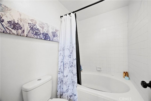 1992 Moonbeam Cir, Upland, CA 91784 - full bathroom featuring toilet and shower / tub combo with curtain
