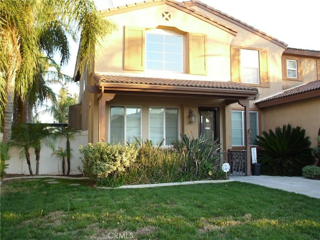 1110 Laurelhurst, San Jacinto, CA 92582 - view of front of home featuring a tile roof and stucco siding