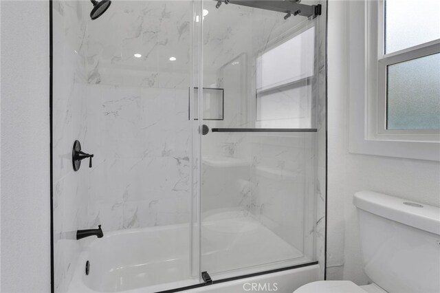 1925 N Marengo Ave, Pasadena, CA 91103 - full bath with toilet and bath / shower combo with glass door