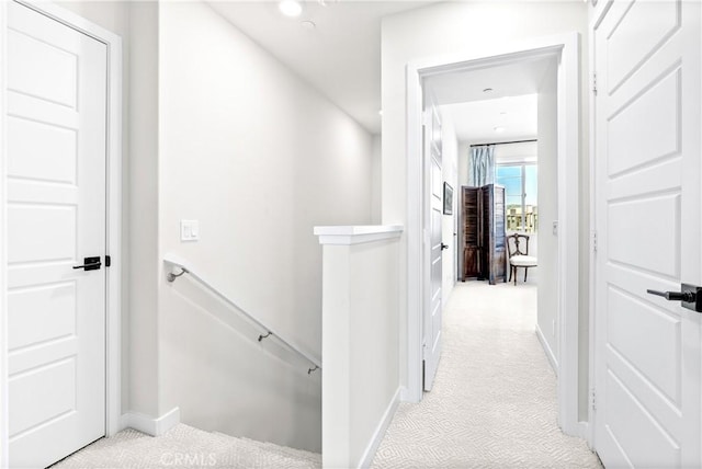 612 Prickly Pear Way, Rancho Mission Viejo, CA 92694 - hallway with an upstairs landing and baseboards