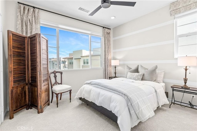 612 Prickly Pear Way, Rancho Mission Viejo, CA 92694 - bedroom with carpet flooring, ceiling fan, and baseboards