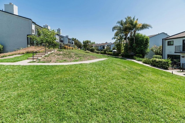 7321 Alicante Rd Unit A, Carlsbad, CA 92009 - view of green lawn with a residential view
