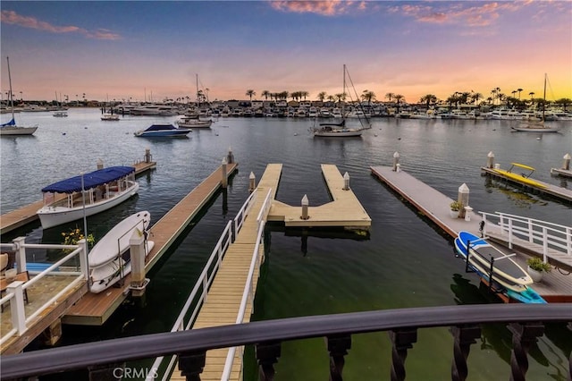 339 Via Lido Soud, Newport Beach, CA 92663 - dock area featuring a water view and view of marina