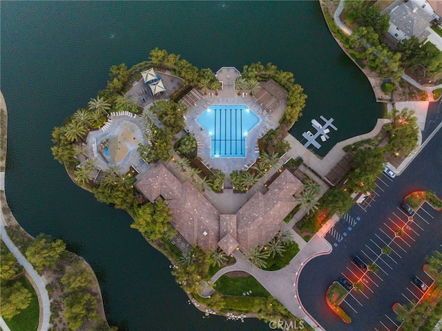 27490 Grand Teton Ct, Menifee, CA 92585 - aerial view of property's location featuring a nearby body of water