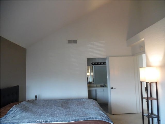 1806 Rory Ln Unit 9, Simi Valley, CA 93063 - bedroom with high vaulted ceiling