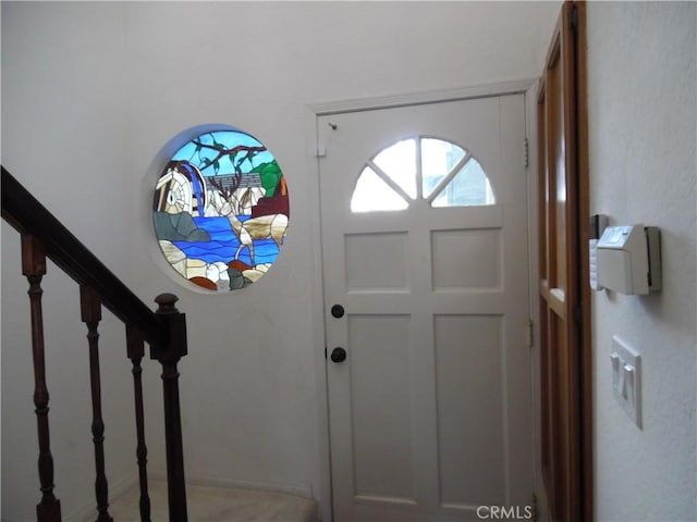 1806 Rory Ln Unit 9, Simi Valley, CA 93063 - entrance foyer with stairs